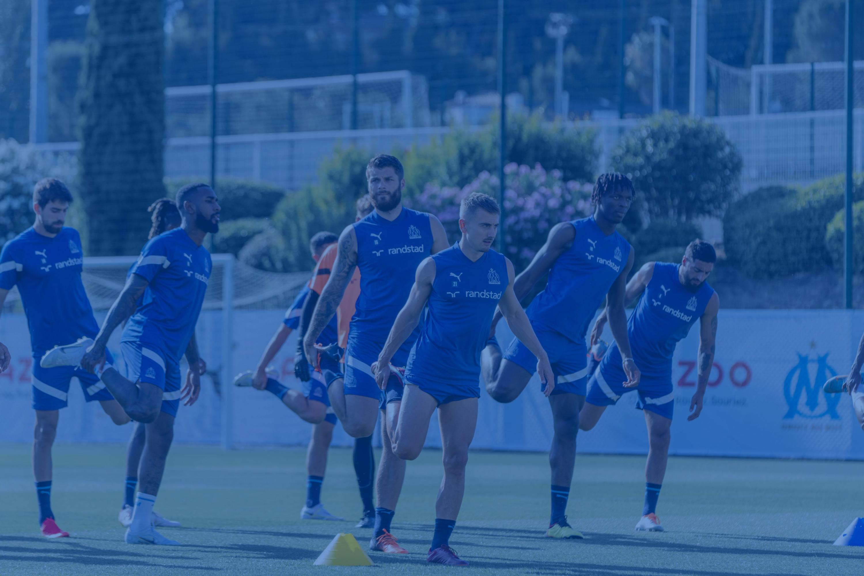 entrainement olympique de marseille randstad trainign partner