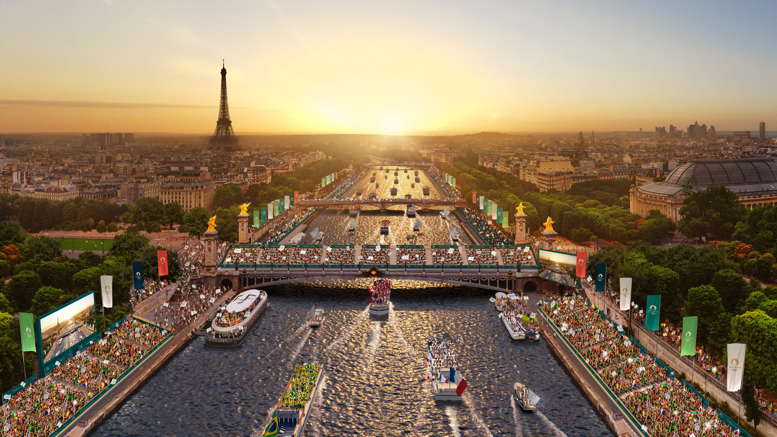 la seine, Paris 2024