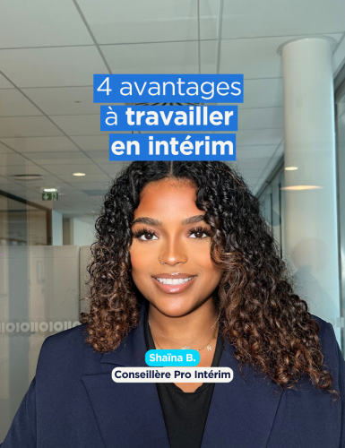 4 raisons de choisir l'interim