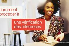 comment effectuer une vérification des références ?