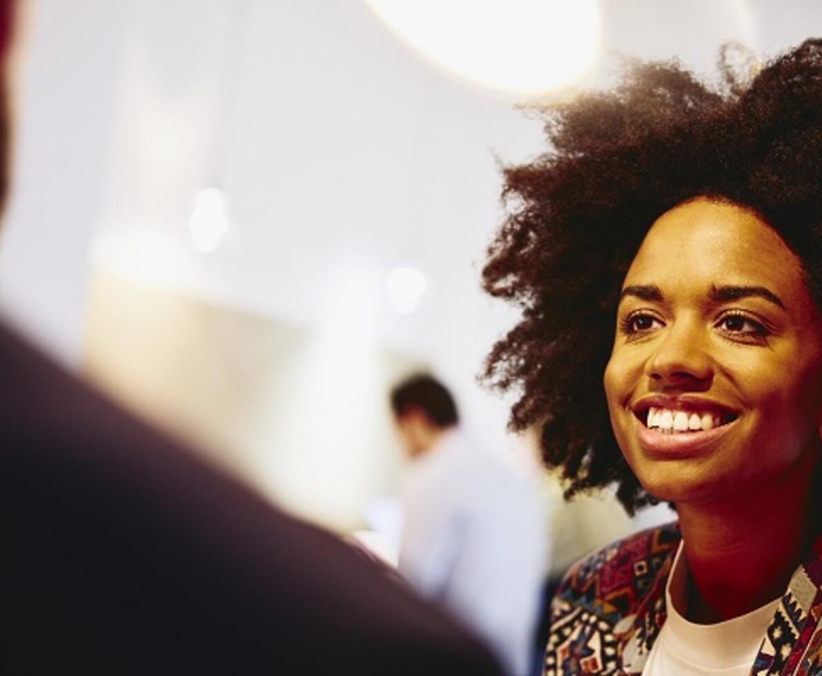 jeune femme en formation