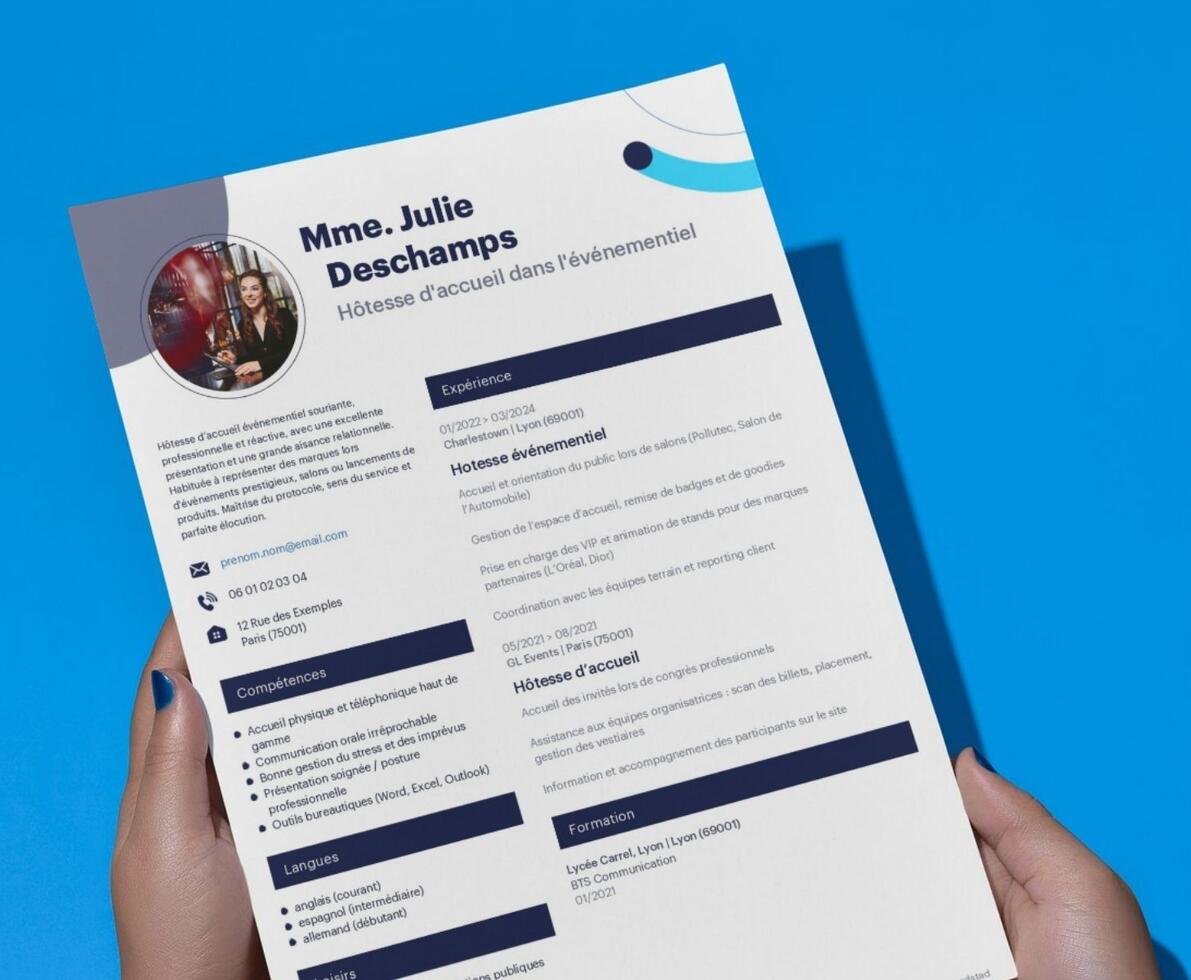 mockup cv designer