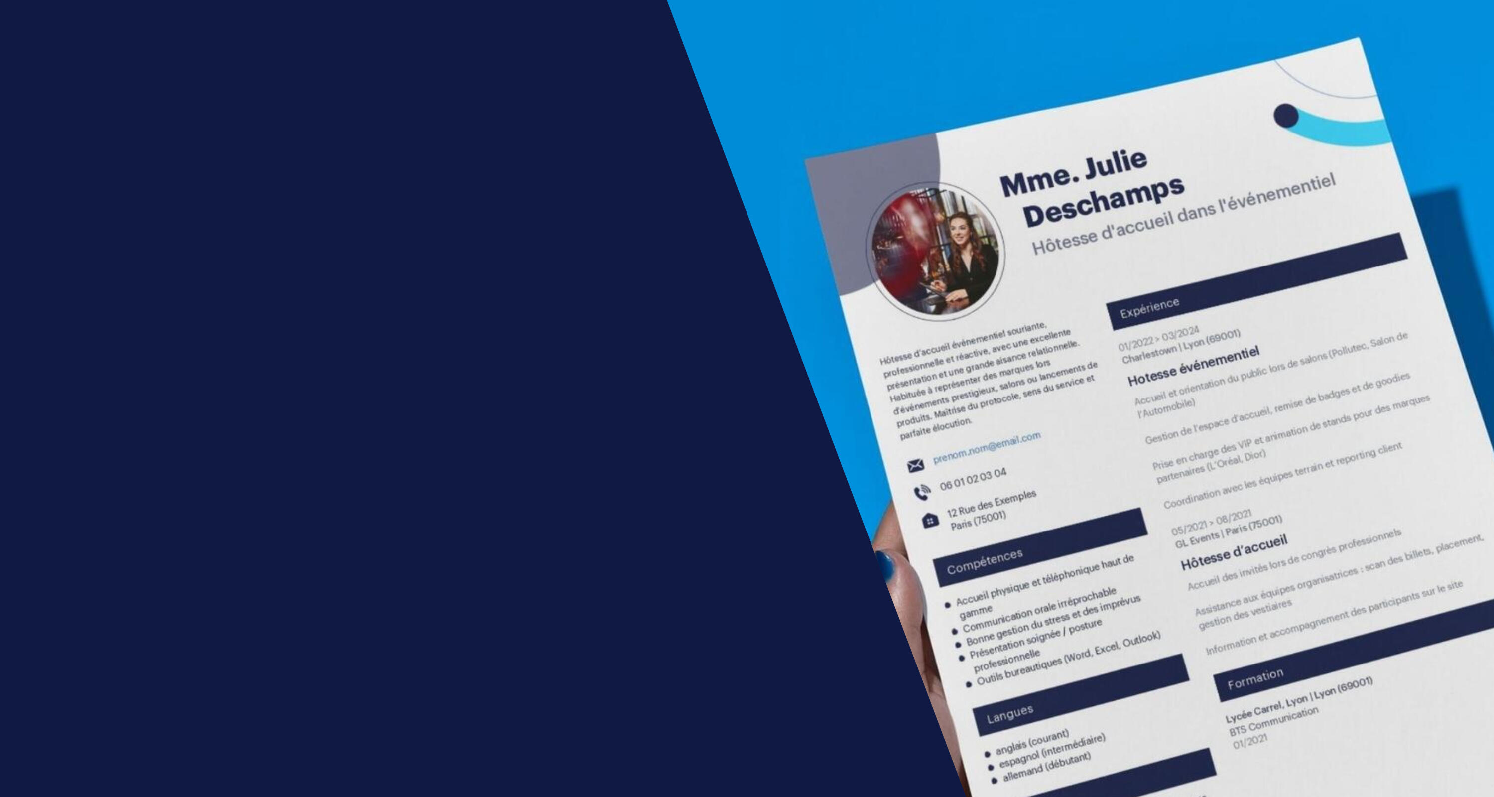 CV designer